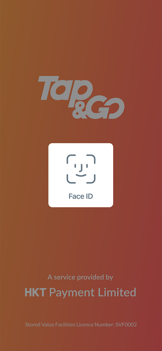 Use face recognition or password to confirm the payment.