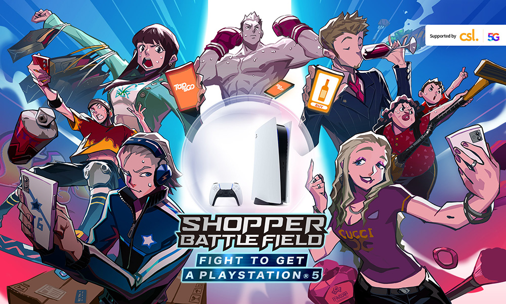 Shopper Battlefield - Fight to get a PlayStation®5 Shopper Battlefield - Fight to get a PlayStation®5